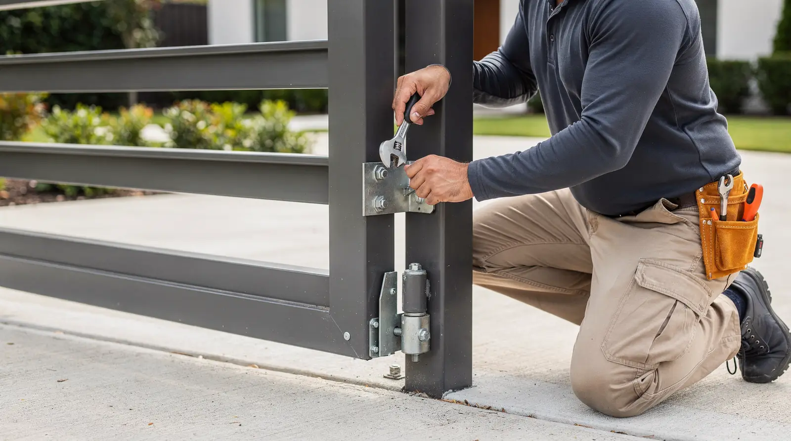 Professional Irving gate service covers motor diagnostics, swing and sliding gate repair, control board