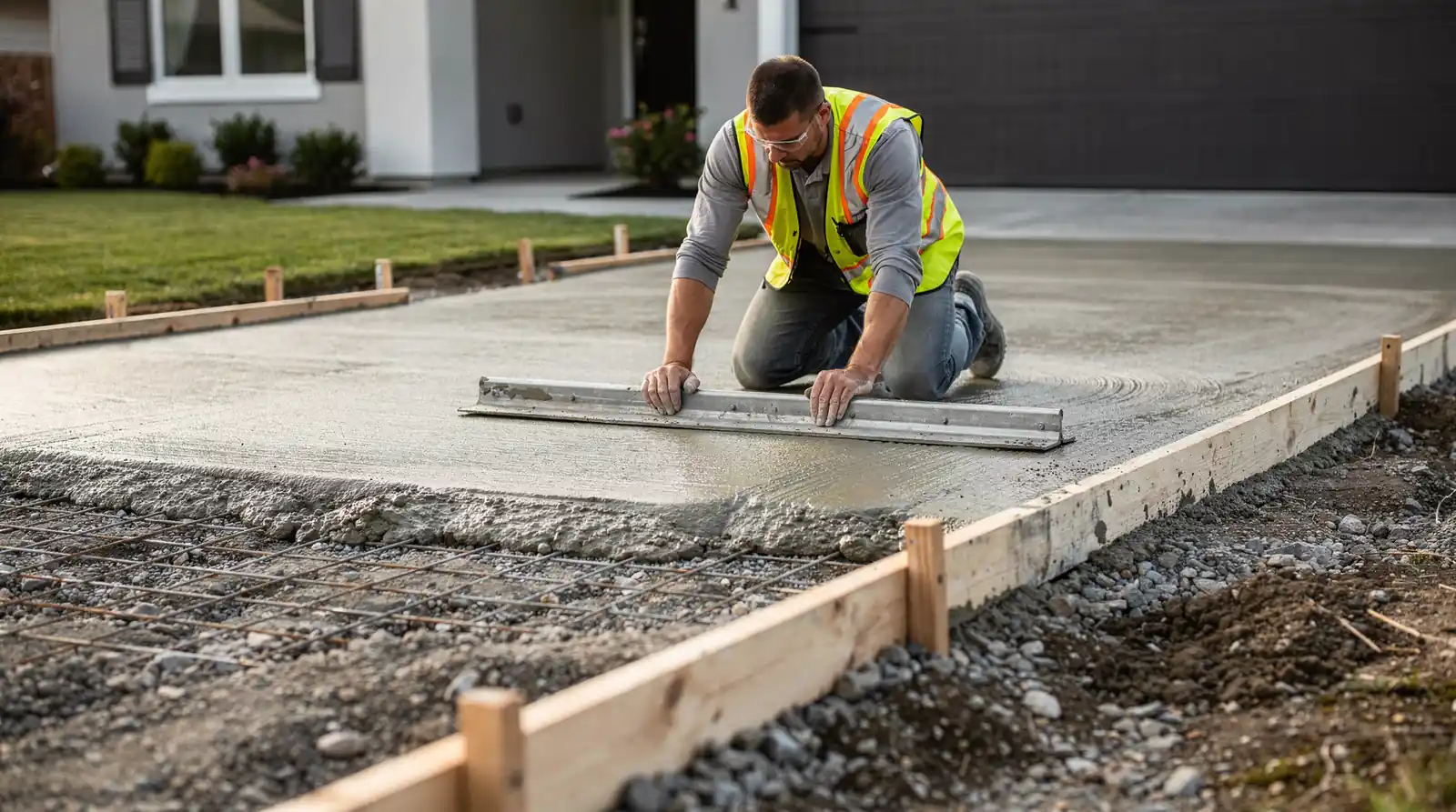 Custom driveway and parking solutions are built around each property's specific goals and the people